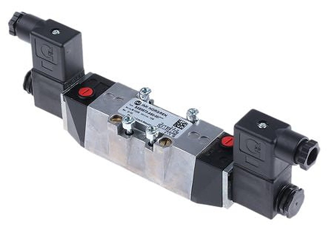 Norgren Pneumatic Solenoid Valve - 5/2 Solenoid BSPP SXE Series 24V dc