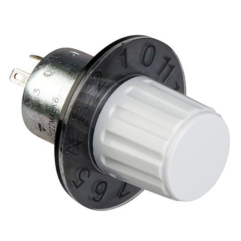 Schneider Electric Altivar 2.2 kΩ Rotary Potentiometer Push Button Head Panel Mount, SZ1RV1202