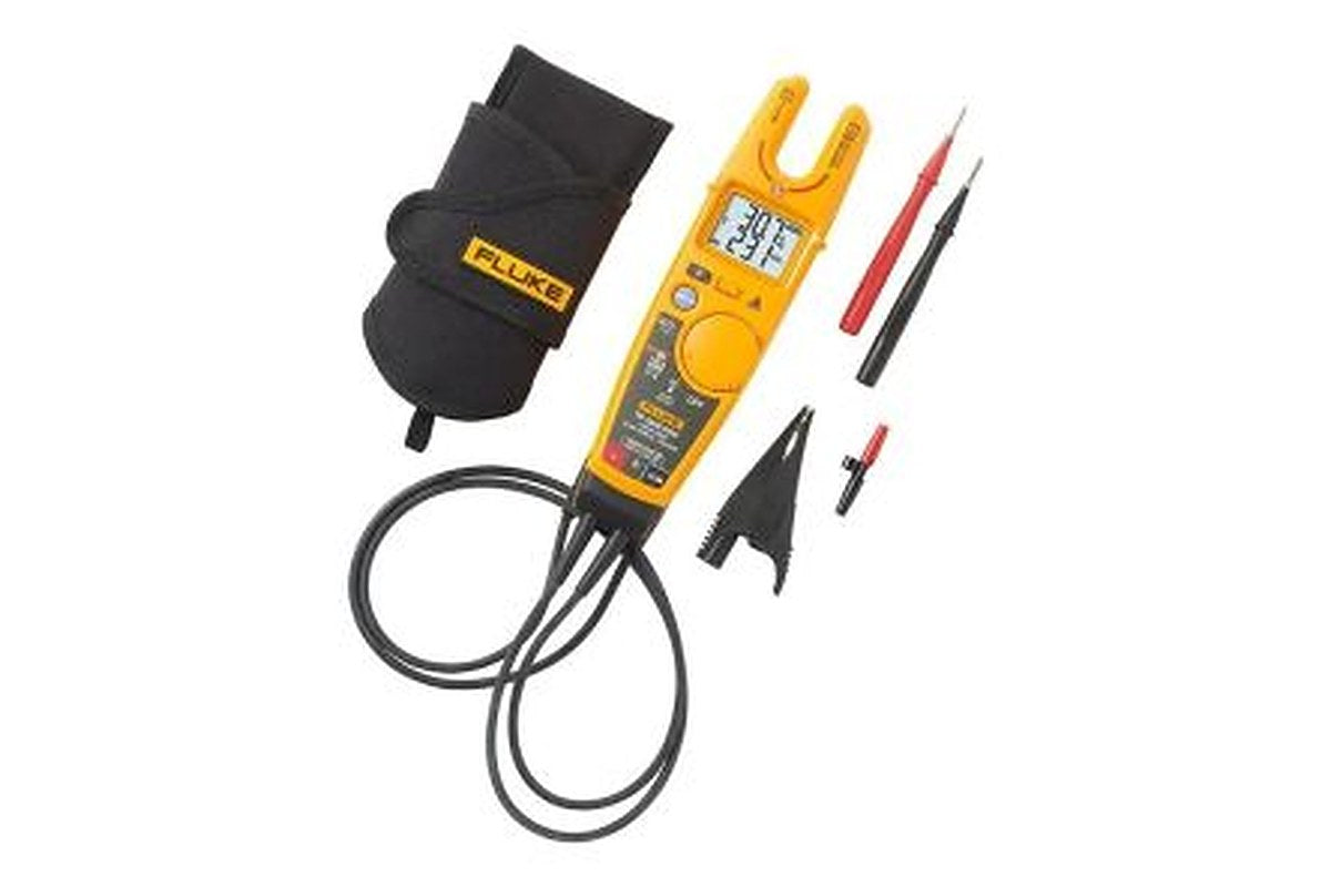 Fluke T6-1000, LCD Voltage Indicator, 1000V ac/dc Continuity Check, Battery Powered, T6-1000PRO/EU