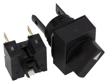 Omron Knob Selector Switch - (DPDT) 16 mm Cutout Diameter 2 Positions