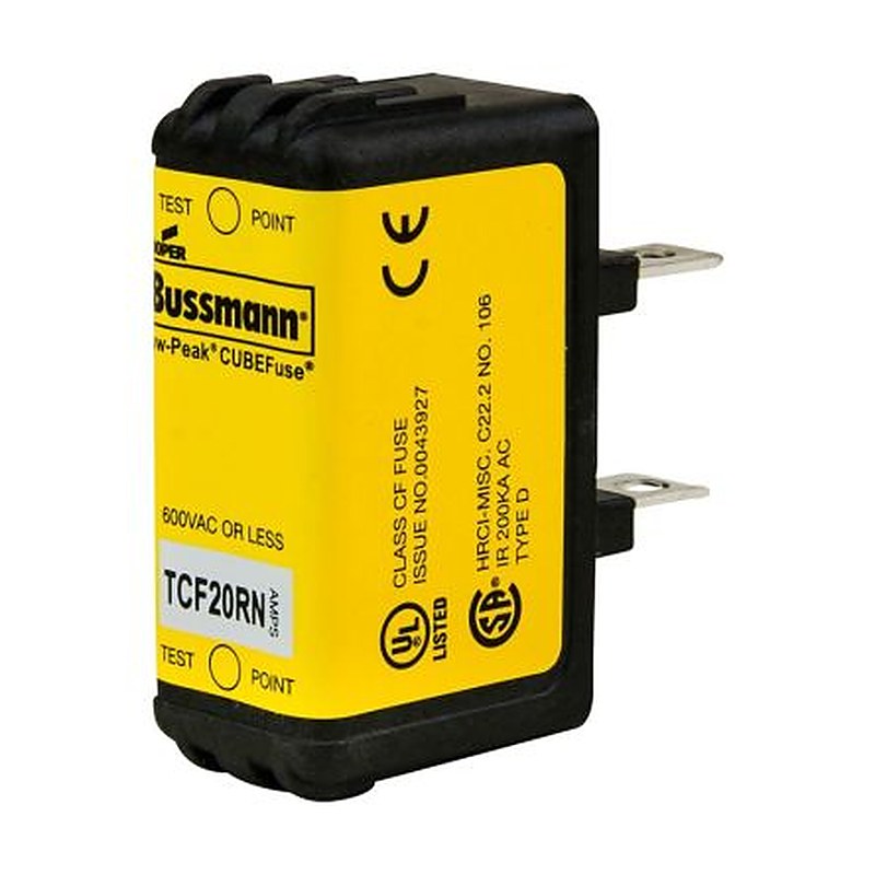Eaton 6A NH Fuse 1.75 x 0.75 x 1.88 in 600 V ac, 300V dc