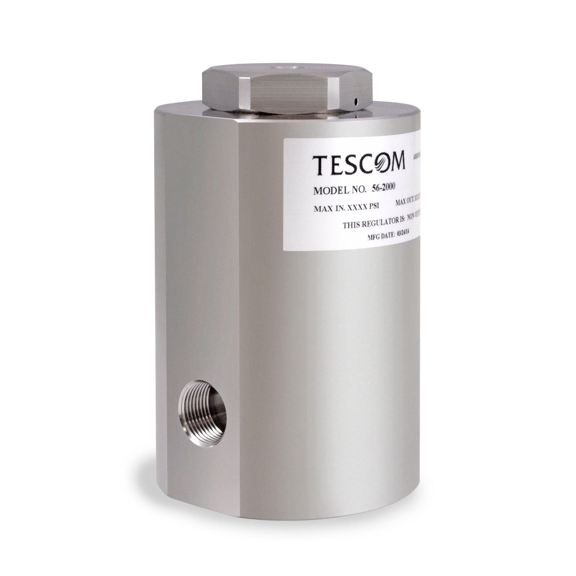 TESCOM 56-2000 Series Pressure Control Regulator