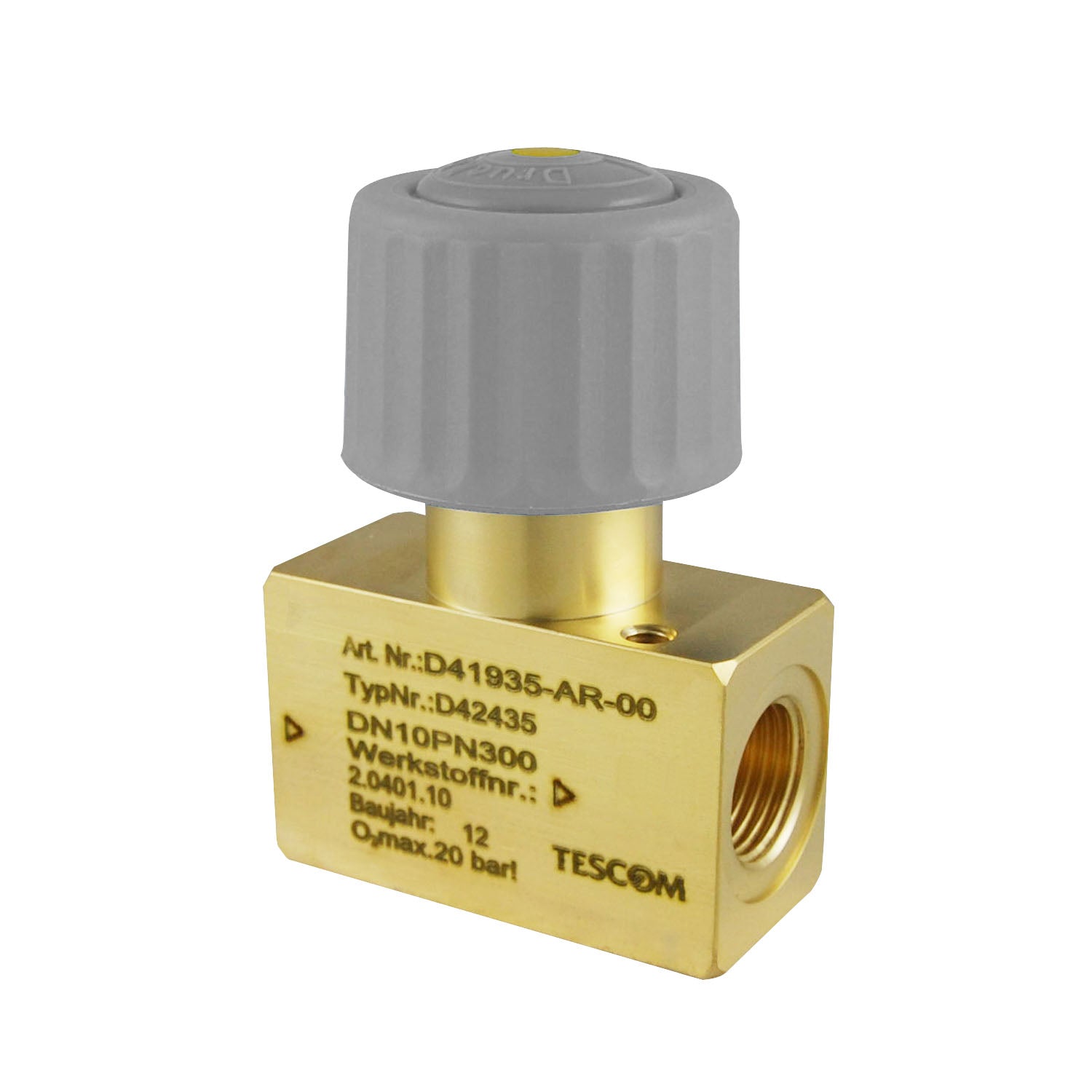 TESCOM High Pressure Gas Valve