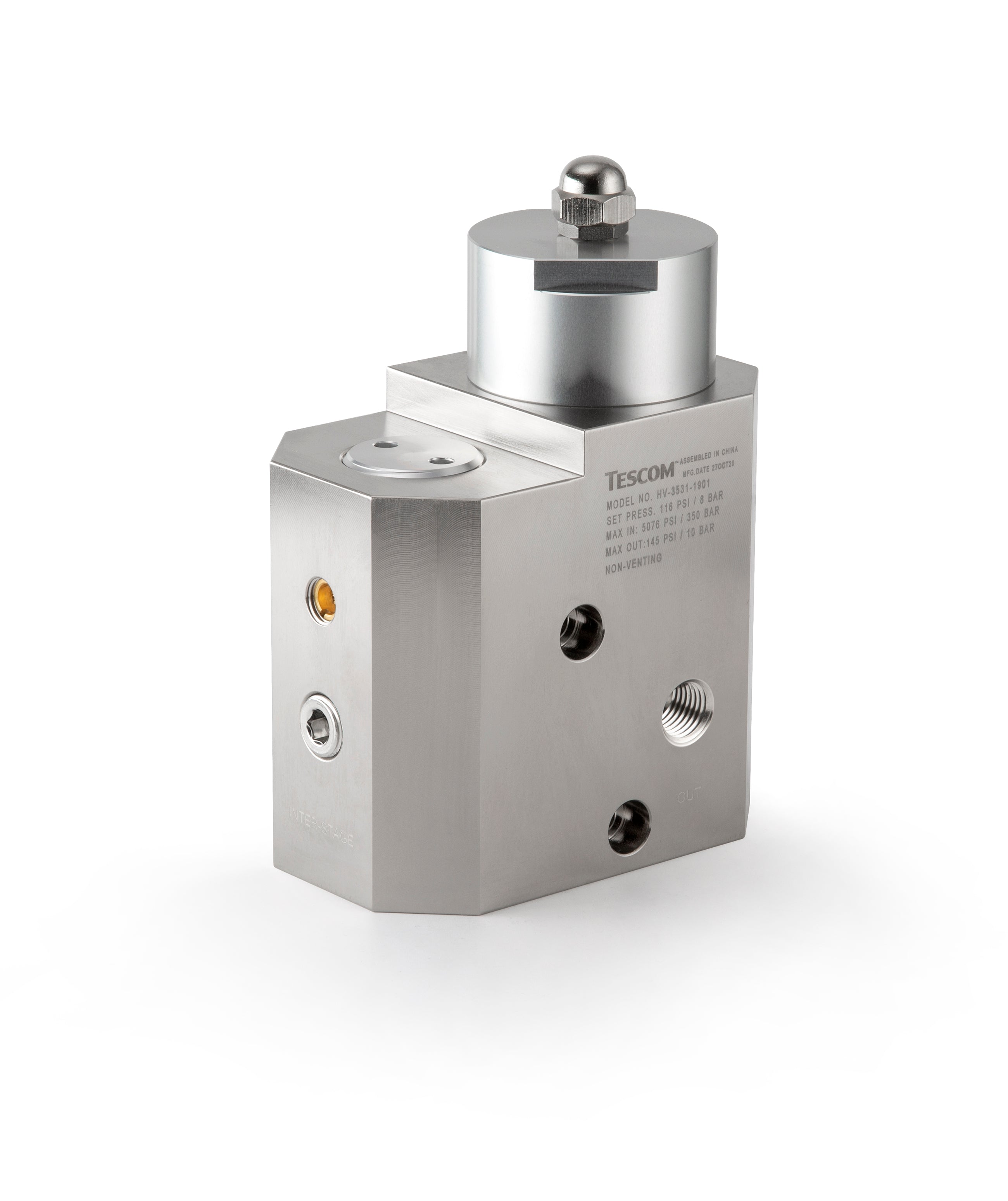 TESCOM HV-3500 Series Hydrogen Onboard Regulator