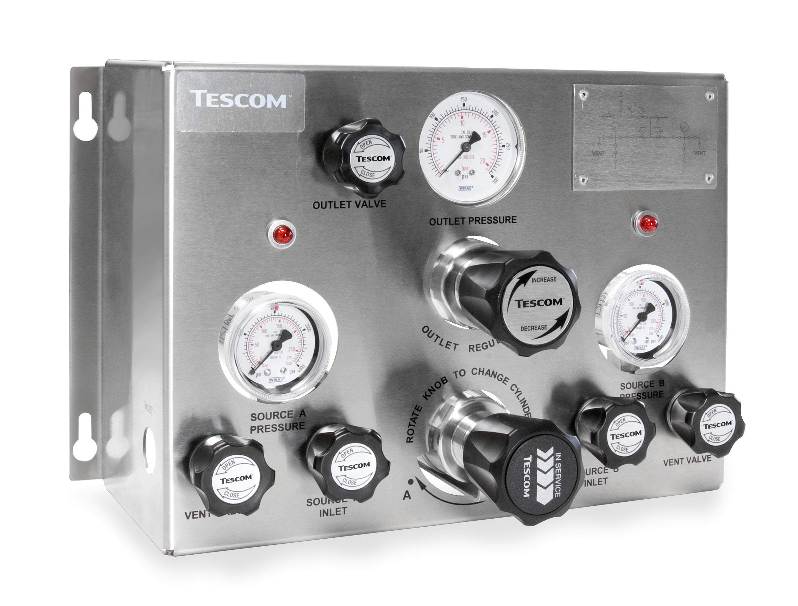 TESCOM NA4 Changeover Regulator