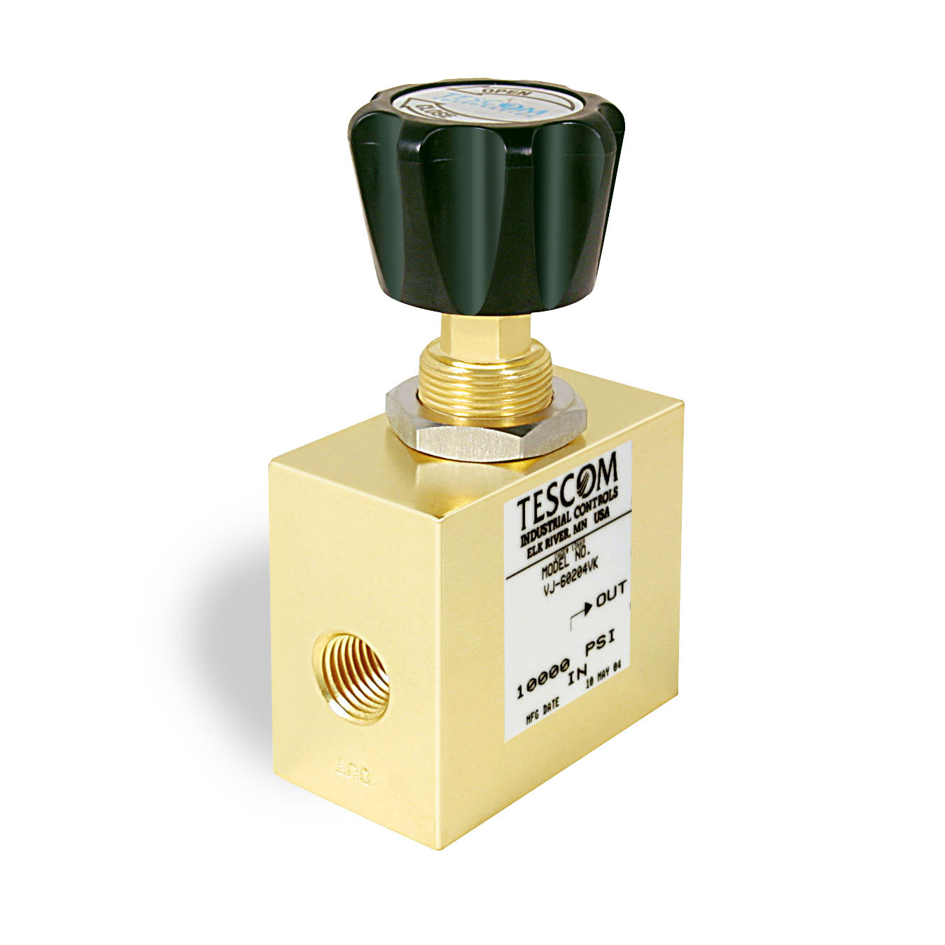 TESCOM VJ Series Valve Pressure Control