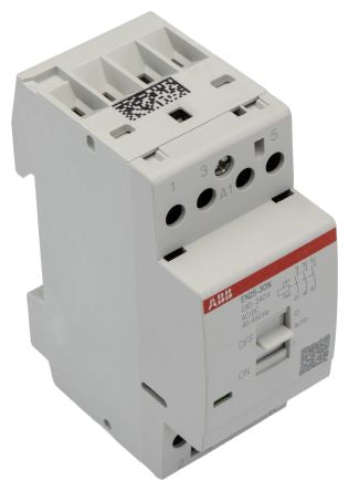 ABB EN25 Contactor, 230V, 240 V Coil, 3-Pole, 25 A, 17.3 kW 240V, 3 NO, 400V ac