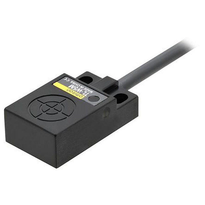 Omron TL-W5MC1 2M Flat Inductive Proximity Sensor NPN TLW 24V dc 5 mm 30 V dc 100mA, 3 mA