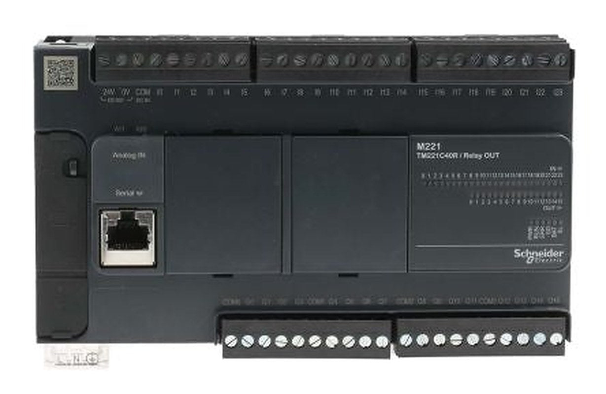 Schneider Electric Modicon M221 Series PLC CPU, Digital Output, 24-Input, Analogue Input