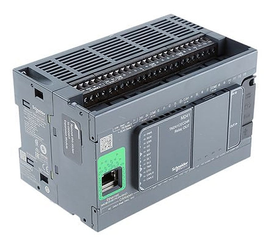 Schneider Electric Modicon TM Series PLC CPU, Relay Output, 14-Input, Discrete Input