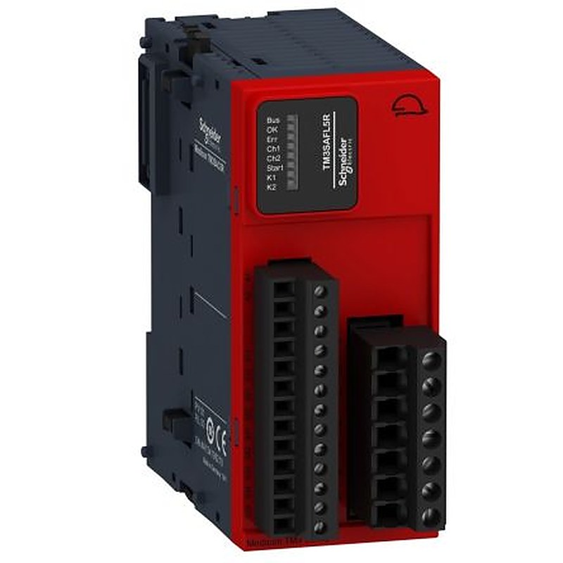 Schneider Electric Modicon TM Series Safety Module for Use with TM2xx PLC