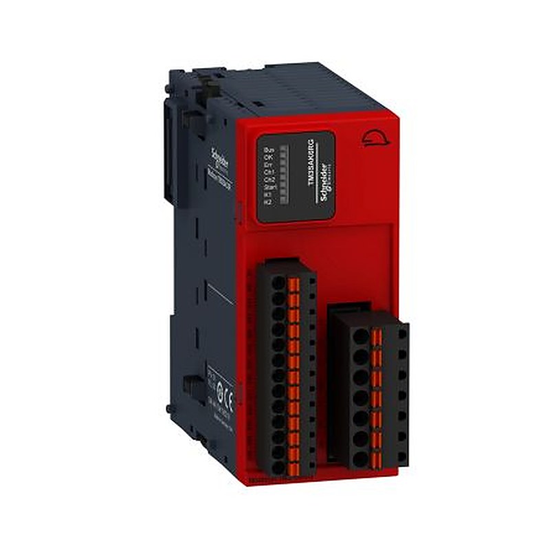 Schneider Electric PLC Expansion Module 24 Vdc Power Input Relay for use with Safety module