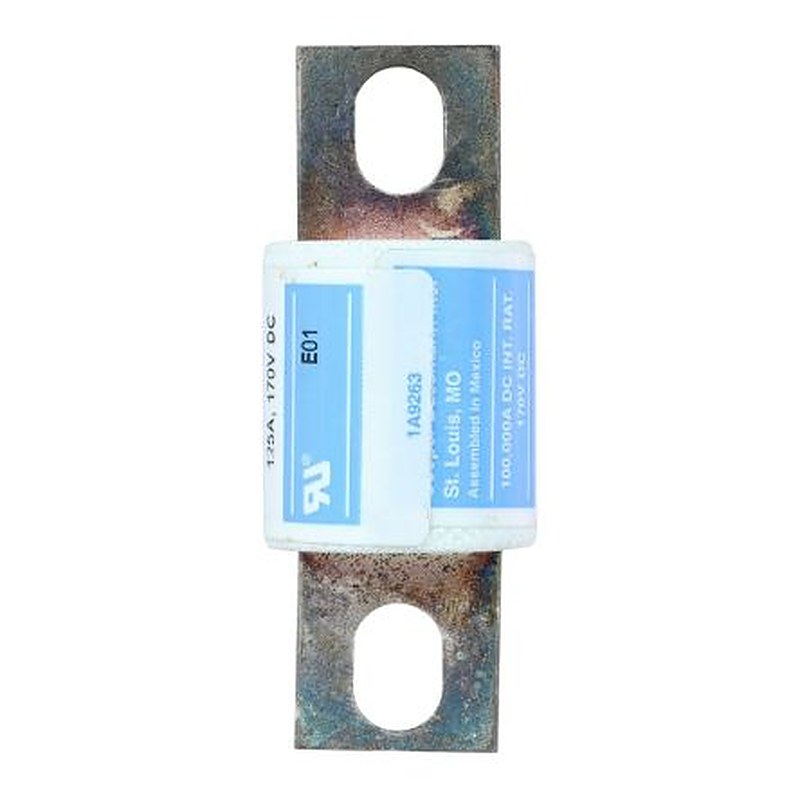 Eaton 125A Cartridge Fuse, 2.66 x 1 in