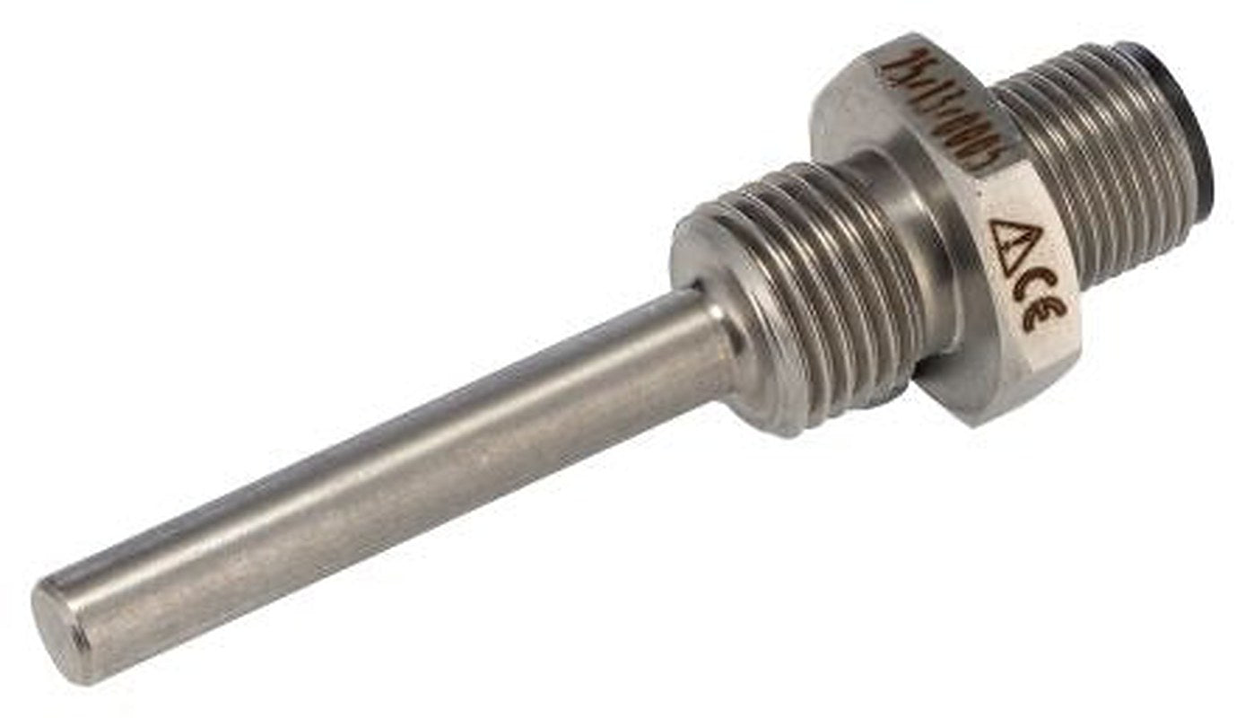 SICK PT100 RTD Sensor 6 mm Dia, 50 mm Long, 2 Wire, 130 °C Max