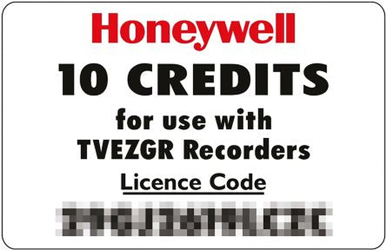 Honeywell TVU9-0-0-0-0-010-0-000 Firmware Upgrade for use with X Series and GR Recorders