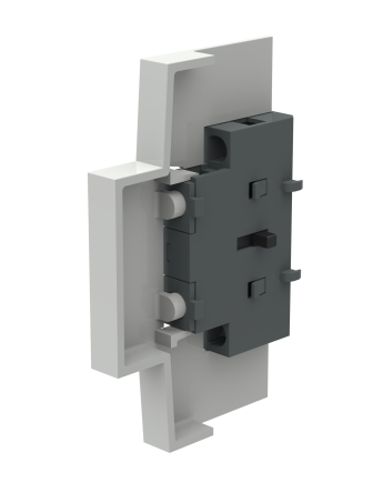ABB Auxiliary Contact, 2 Contact, 1 NO/1 NC, 1SCA02, Front, 16 A, 1SCA022424R3190