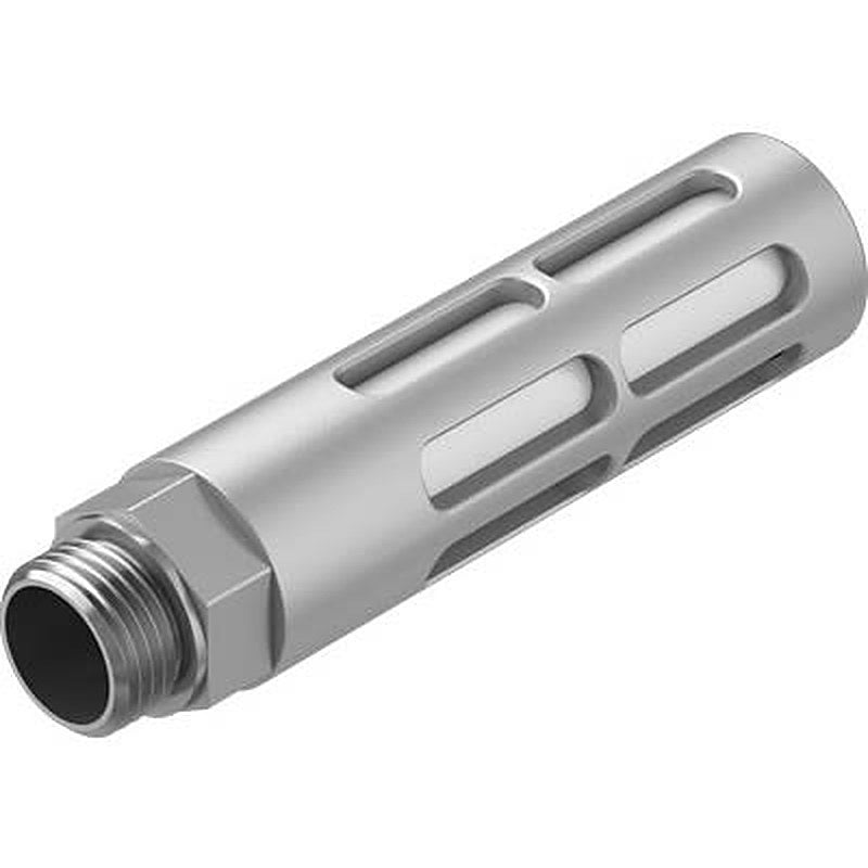 Festo U Aluminium Pneumatic Silencer 10 bar Threaded