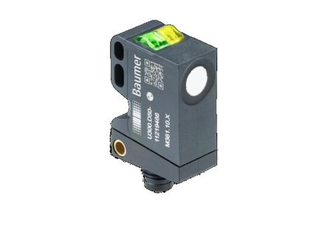 Baumer U300.D50-DPMJ.72N Block Ultrasonic Proximity Sensor U300, IO-Link 500 mm 100mA 0/10 V 30V 30 V dc