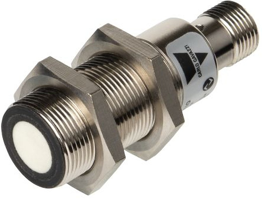 Carlo Gavazzi UA18ASD08APM1IO Barrel Capacitive Proximity Sensor UA18ASDxAPM1IO, M12 1500 mm 150mA 4 to 20 mA 30V dc 500