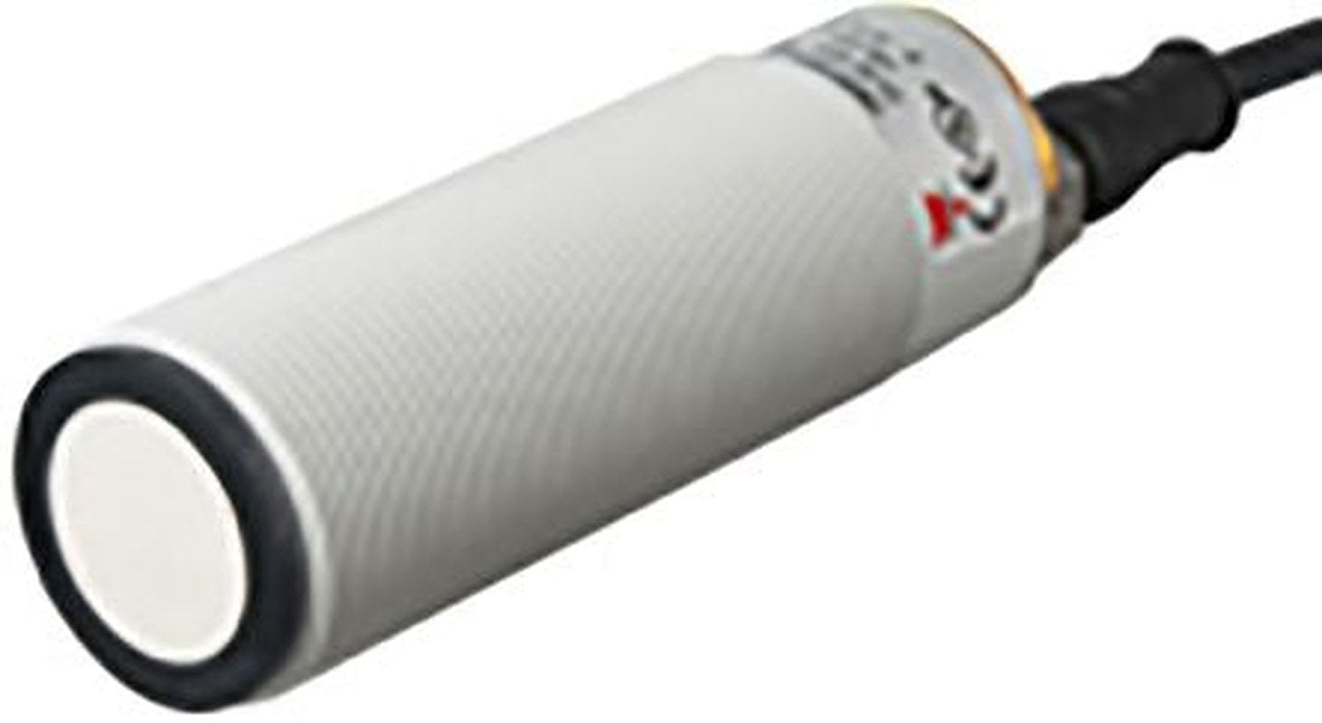 Carlo Gavazzi UA30CAD35PKM1TI Threaded Barrel Ultrasonic Proximity Sensor UA30CAD, M30 x 1.5 3500 mm 100mA PNP 30V 500 V
