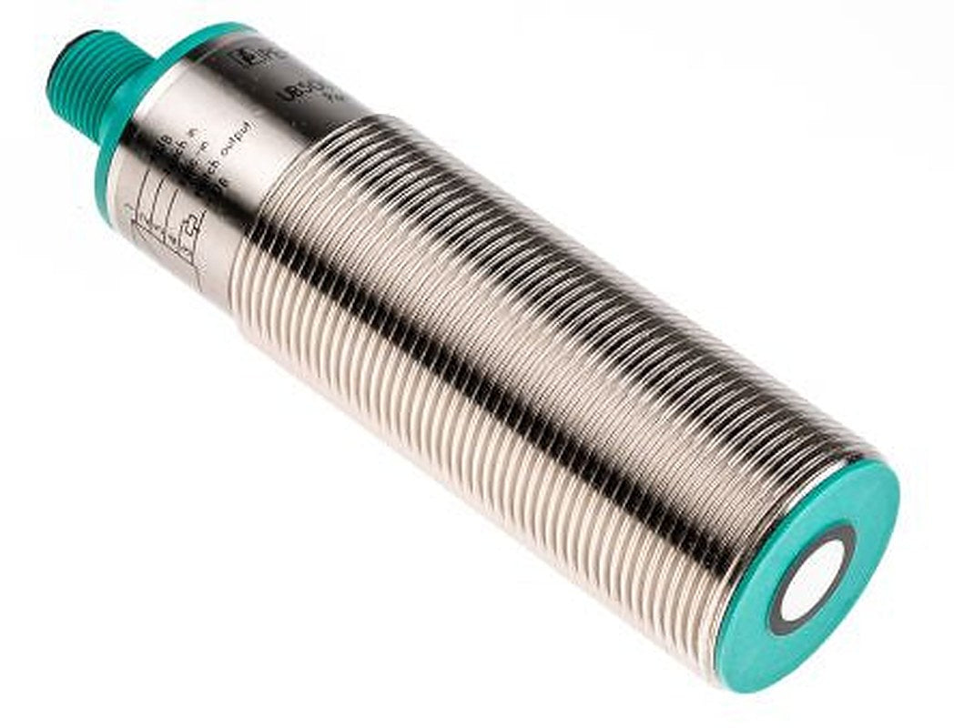 Pepperl + Fuchs UB500-30GM-E5-V15 Threaded Barrel Ultrasonic Proximity Sensor, M30 x 1.5 500 mm 200mA PNP 30V 30 V dc