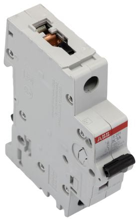 ABB System Pro M Compact System Pro M Compact Miniature Circuit Breaker, 1-Pole, 1A, Type K, 253V ac AC, 72 V dc DC, 6