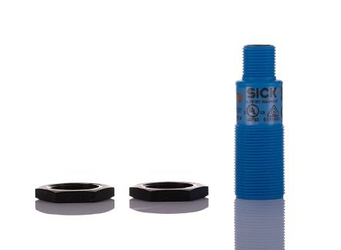 SICK UM18-211165101 Threaded Barrel Ultrasonic Proximity Sensor UM, M18 x 1 250 mm 200mA NPN 30V 30 V dc