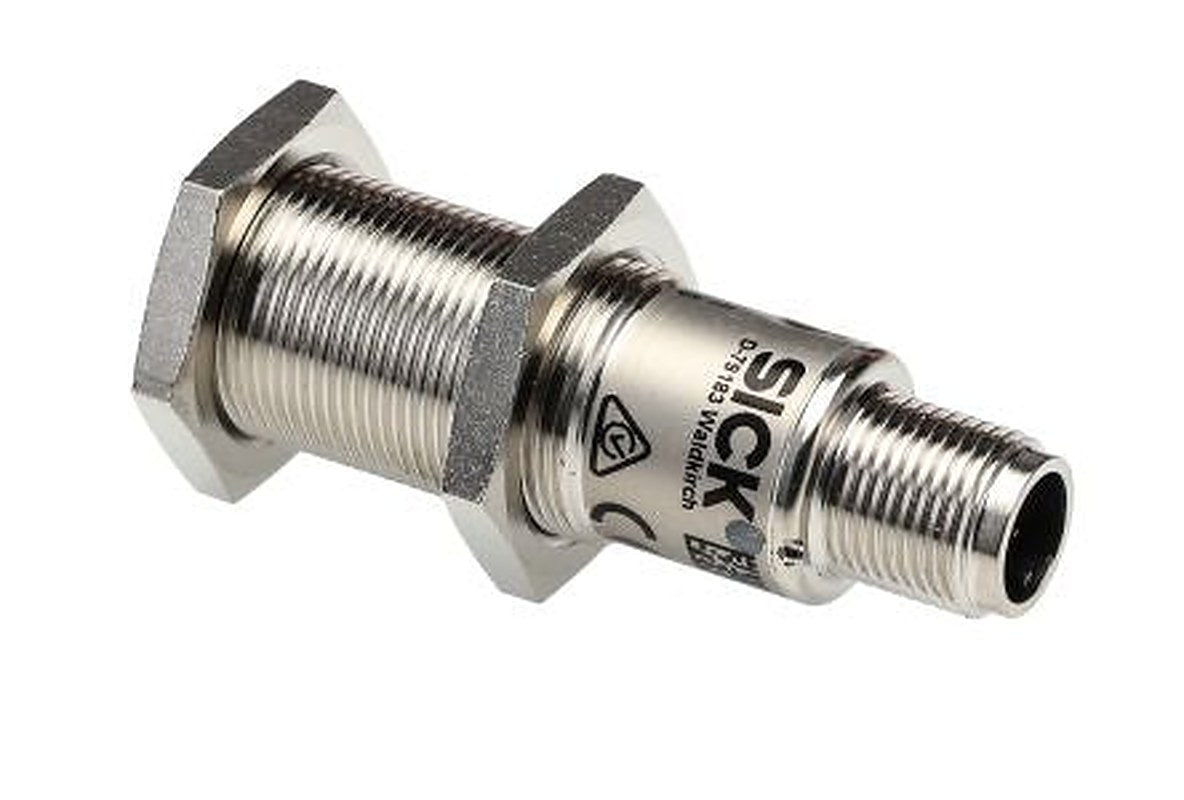 SICK UM18-21812E211 Threaded Barrel Ultrasonic Proximity Sensor UM, M18 x 1 1 m 100mA PNP/NPN 30V 30 V dc