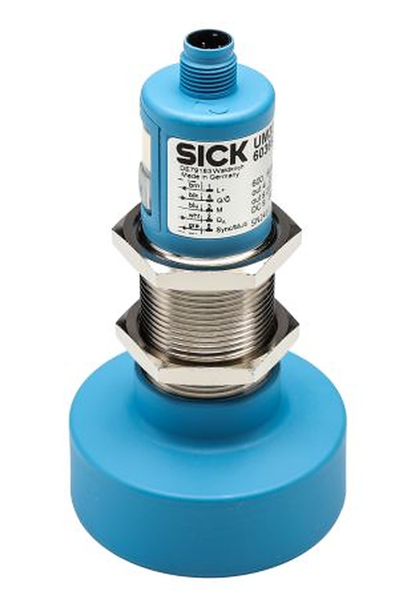 SICK UM30-215118 Threaded Barrel Ultrasonic Proximity Sensor UM, M30 x 1.5 6 m 200mA PNP 30V 30 V dc
