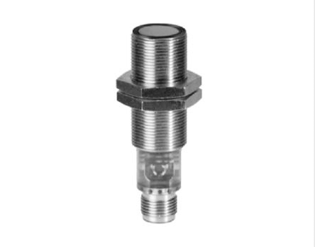 Baumer UR18.PA0.2-GP1J.9SF Threaded Barrel Ultrasonic Proximity Sensor, M12 IO-Link UR 30V 1 m 240 V ac 30 V dc 100mA