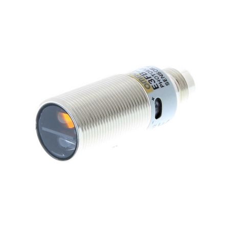 Omron Background Suppression Photoelectric Sensor, Cylindrical Sensor