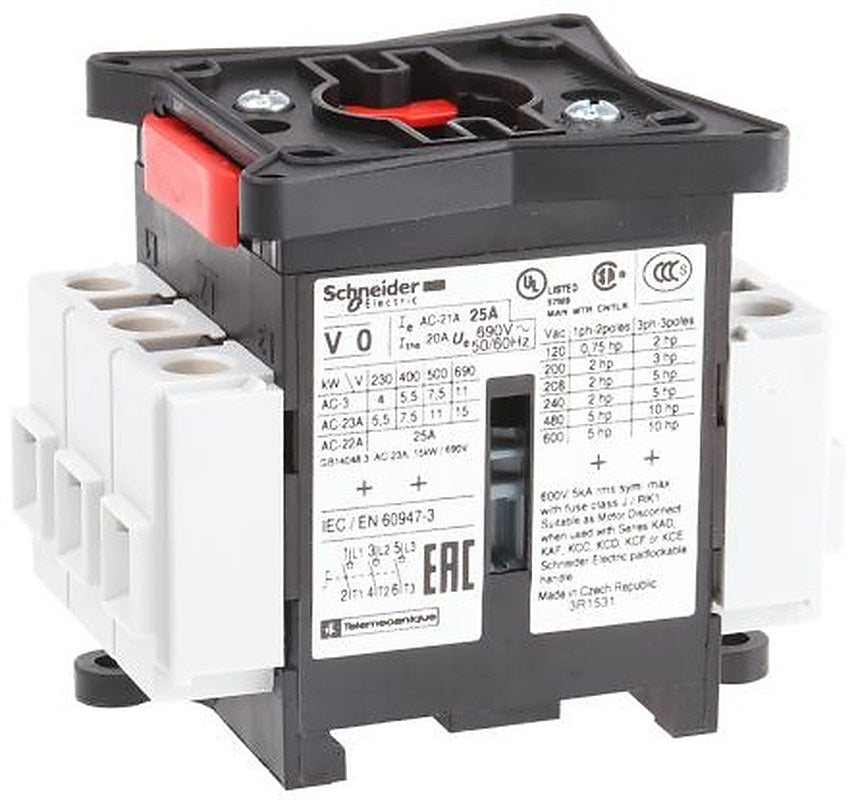 Schneider Electric Switch Disconnector & Isolator, 3-Pole, 25 A