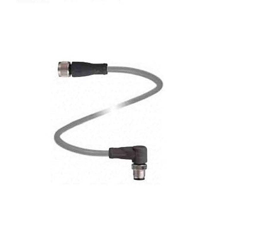 Pepperl + Fuchs Female 4 way Straight to Male 4 way M12 Sensor Actuator Cable, 5 m