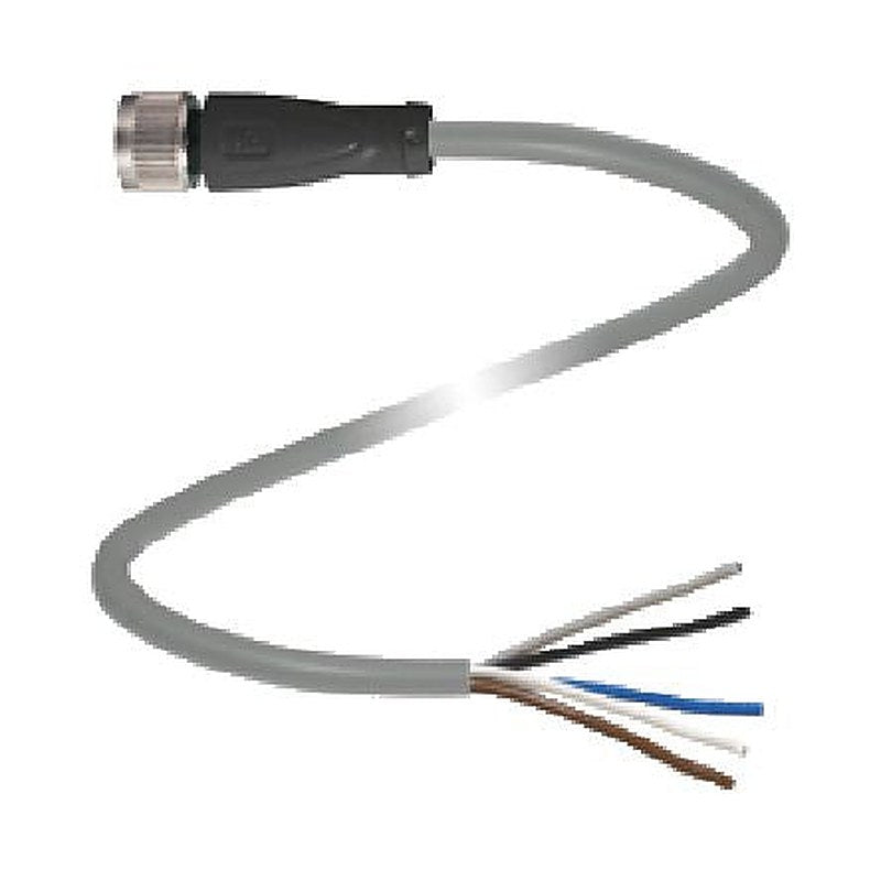 Pepperl + Fuchs Female 5 way Straight to 5 way Unterminated Sensor Actuator Cable, 10 m