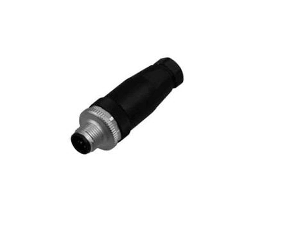 Pepperl + Fuchs Circular Connector, 4 Contacts, Cable, M12 Connector, Plug, Male, IP67, V1S-G-BK Series