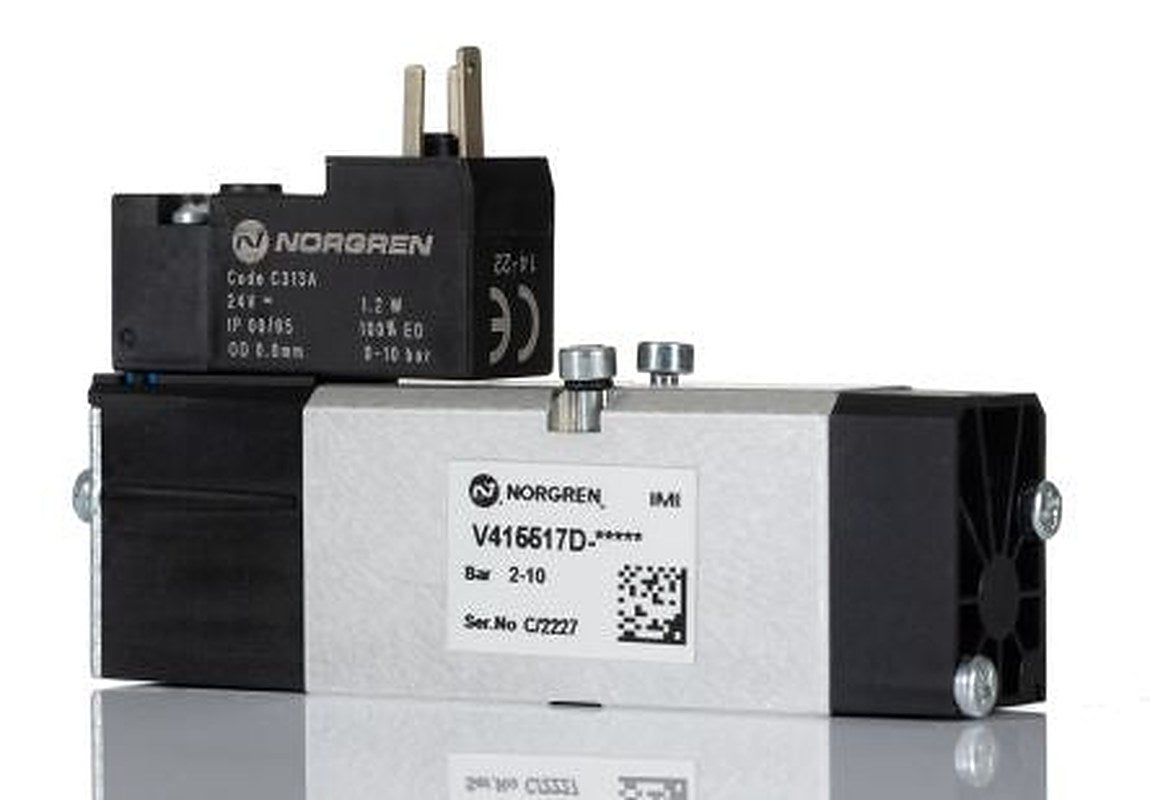 Norgren Solenoid Pilot Valve - Solenoid/Spring V41 Series