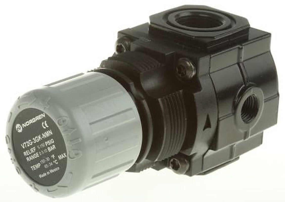 NorgrenV74G 3/8 in Threaded Pressure Relief Valve 10 bar
