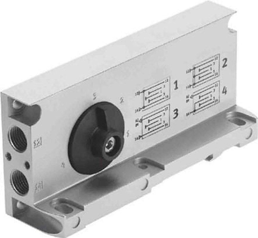 Festo VABE series Manifold End Base for use with Valve Terminal VTSA, ISO Plug-In, 539238