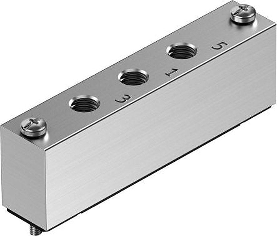 Festo VABF Supply Plate, VABF-L1-10-P3A4-M5-F1A