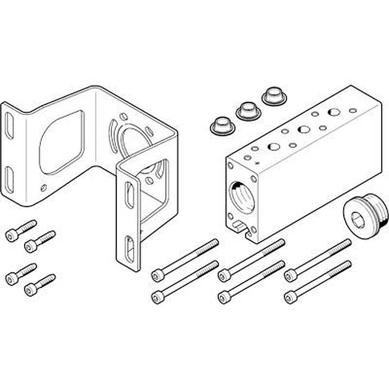 Festo VABM-B10-30-G34-2-P53-E Manifold