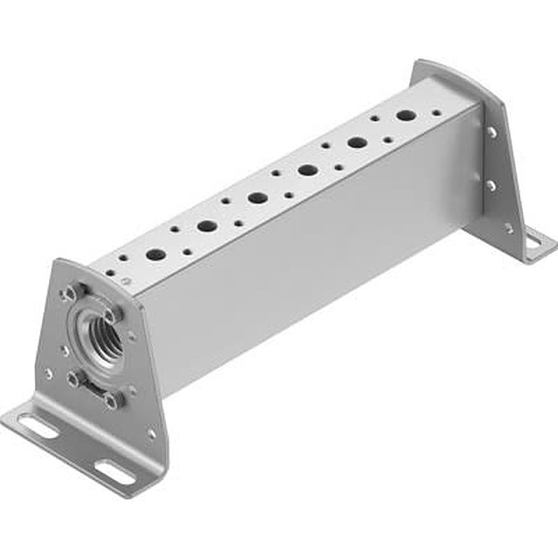 Festo VABM-B10 series 6 station NPT Manifold for use with Solenoid And Pneumatic Valve, 8026351
