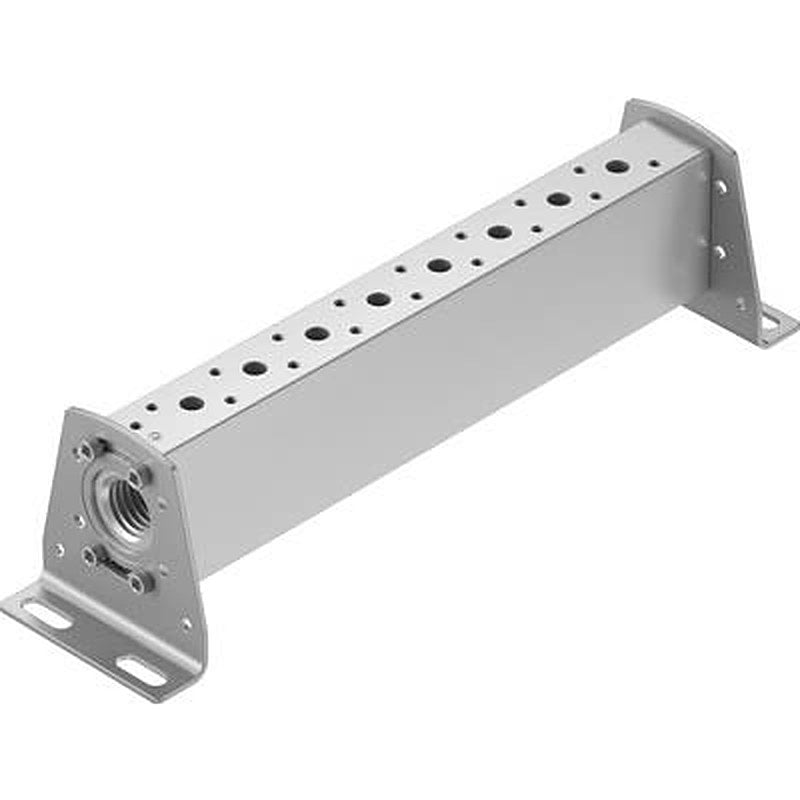 Festo VABM-B10 series 8 station NPT Manifold for use with Solenoid And Pneumatic Valve, 8026353