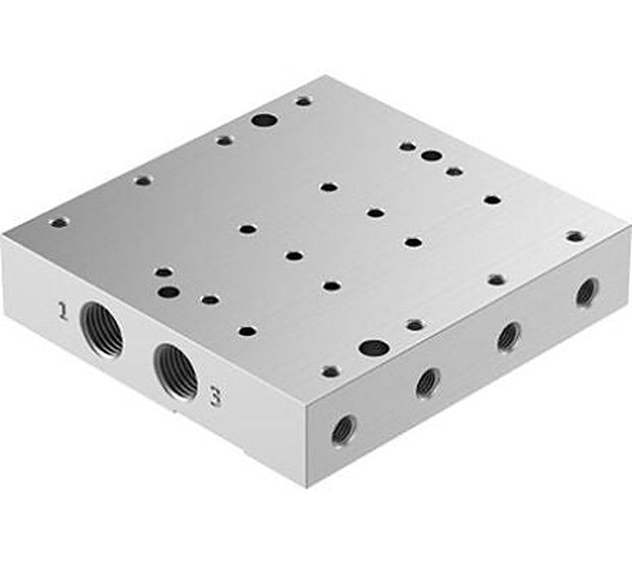 Festo VABM series 4 station Manifold for use with Valves, 8076386
