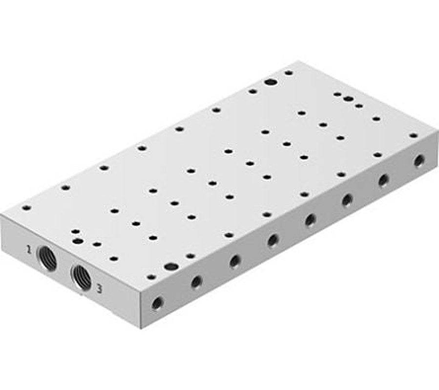 Festo VABM series 8 station Manifold for use with Valves, 8076390