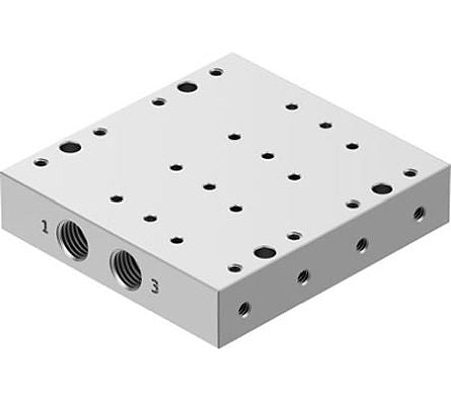 Festo VABM series 4 station Manifold for use with Valves, 8076387