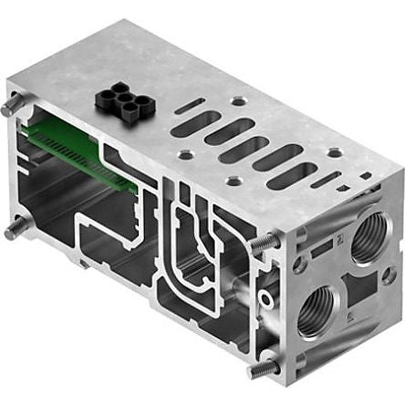 Festo VABV series Sub-Base for use with Valve, VABV-S2-2S-G12-CB-T2