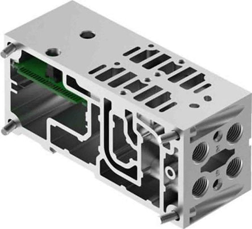 Festo VABV series Manifold Base for use with Valve Terminal VTSA-F, ISO Plug-In, 546211