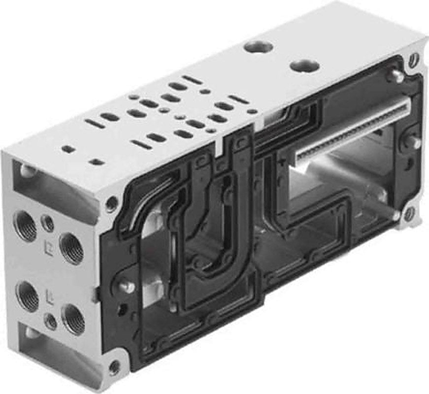 Festo VABV series Manifold Base for use with ISO Plug-In, Valve Terminal VTSA, 539226