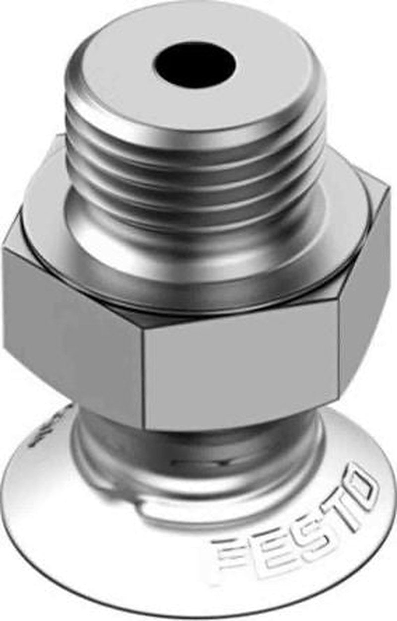 Festo 15 mm Flat Silicone Suction Cup VAS-15-1/8-SI-B G 1/8