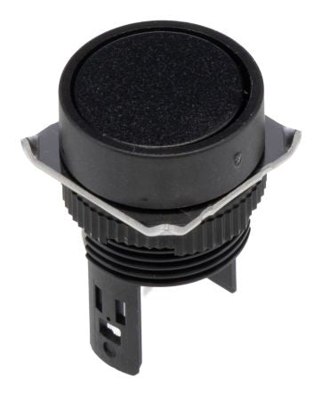 Omron A16 Series Push Button Switch, Momentary, Panel Mount, 16 mm Cutout, SPDT, IP40, 30 V dc